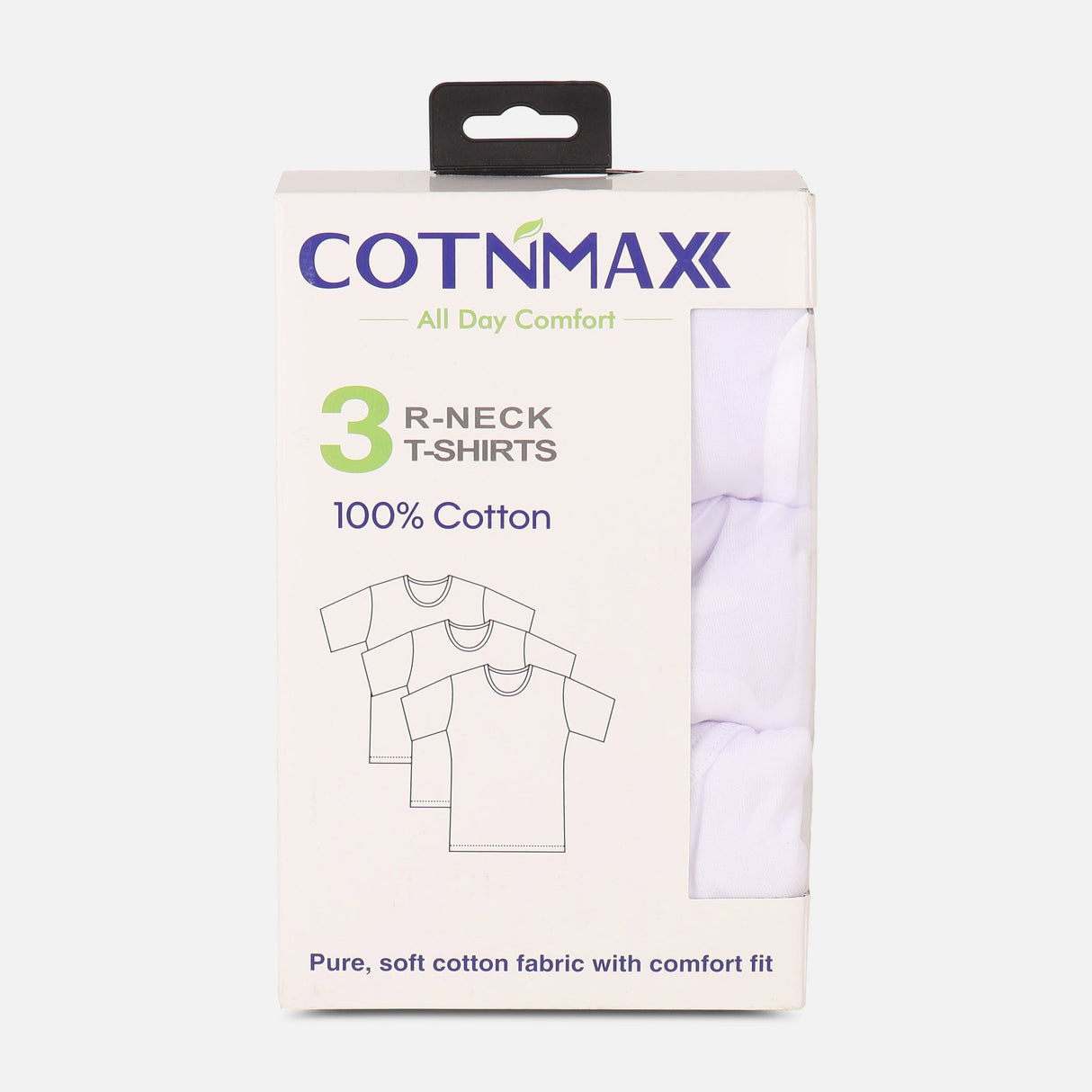 Men Innerwear Round Neck T-Shirt 3 Pack