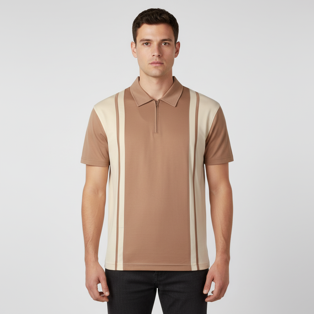 Men Casual Short Sleeve Polo