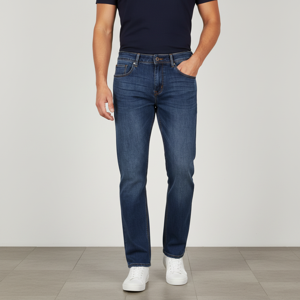 Mens Denim Jeans Pants Cool Max