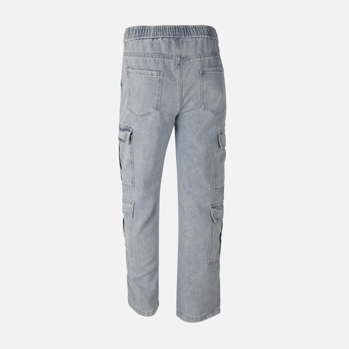 Men Denim Cargo Jogger