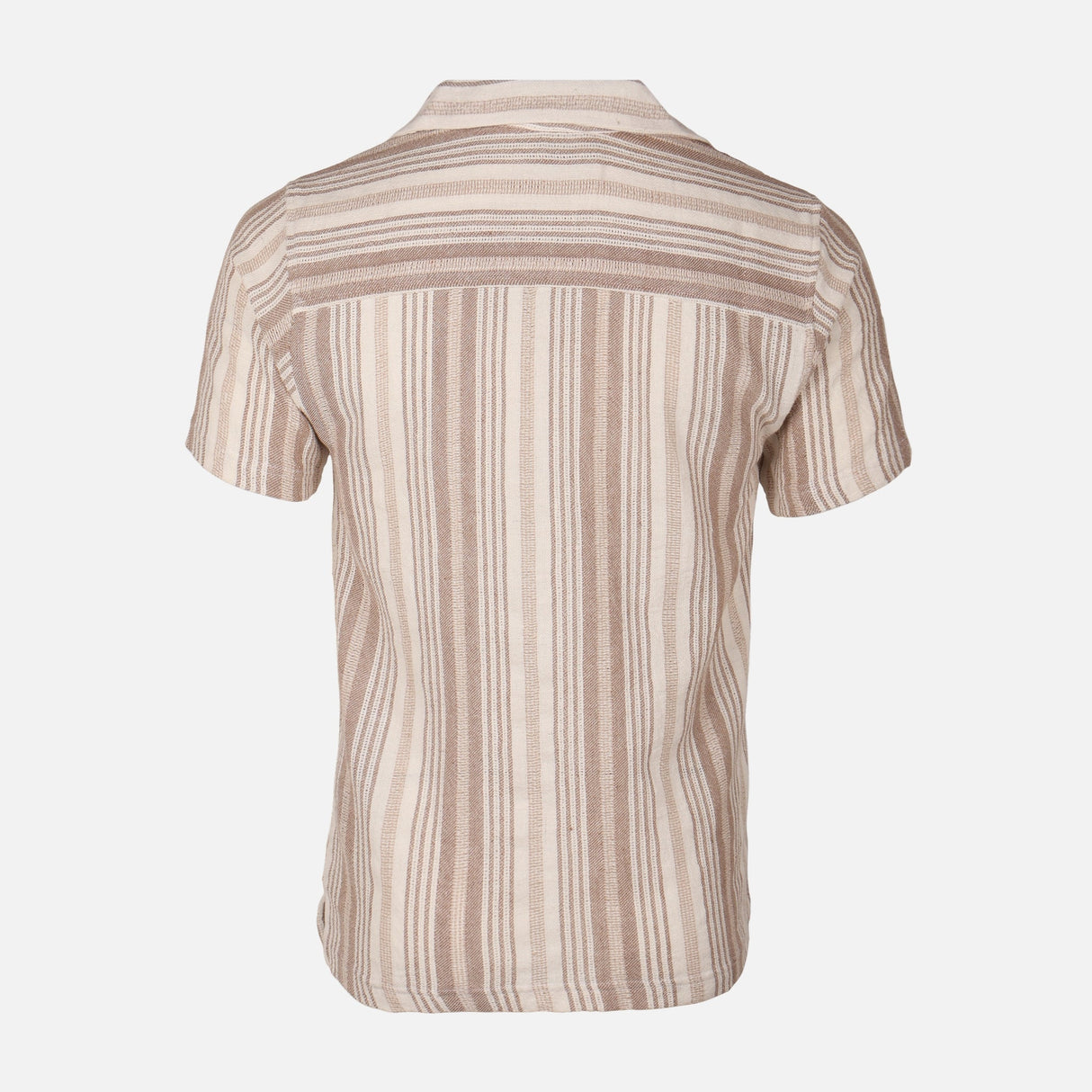 Mens Knitted Short Sleeve Shirt