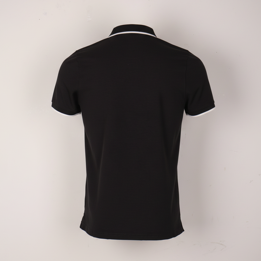 Men Basic Pique Polo T-Shirt Short Sleeve