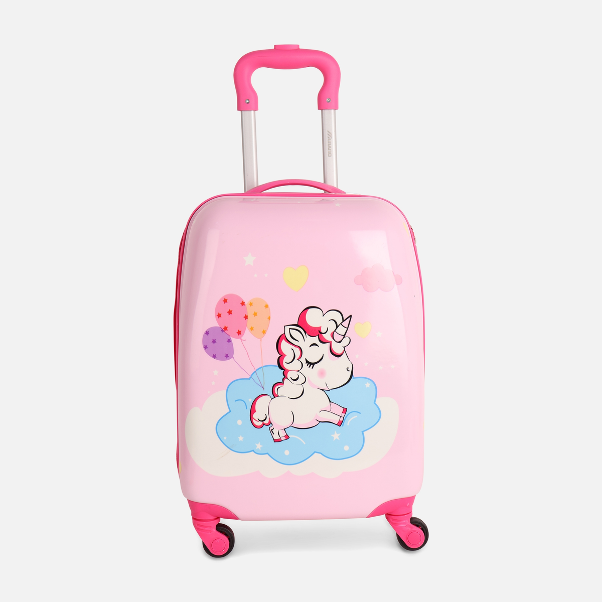 Kids Trolley Suitcase 18 Inch Unicorn Print
