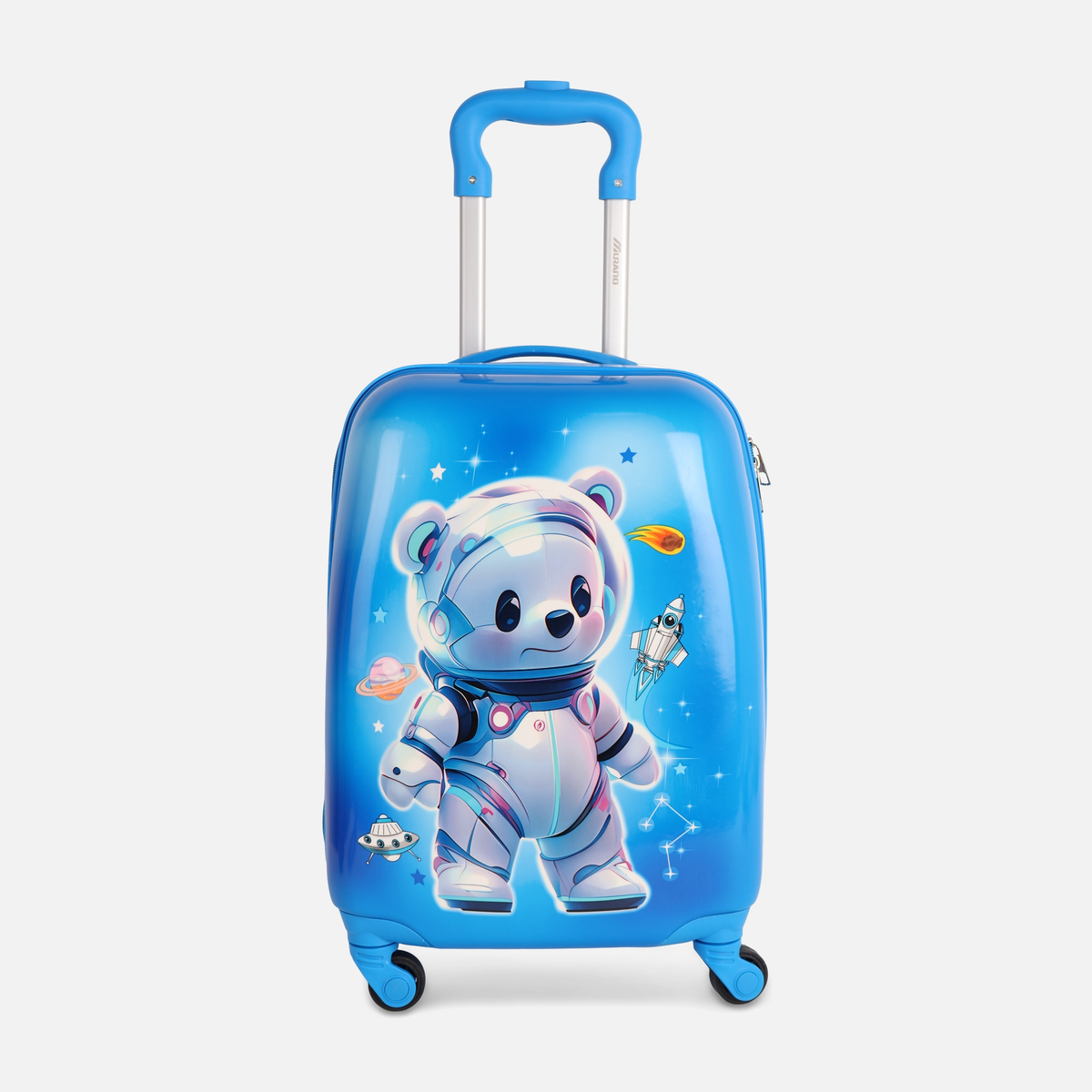 Kids Trolley Suitcase 18 Inch with Astronaut Bear