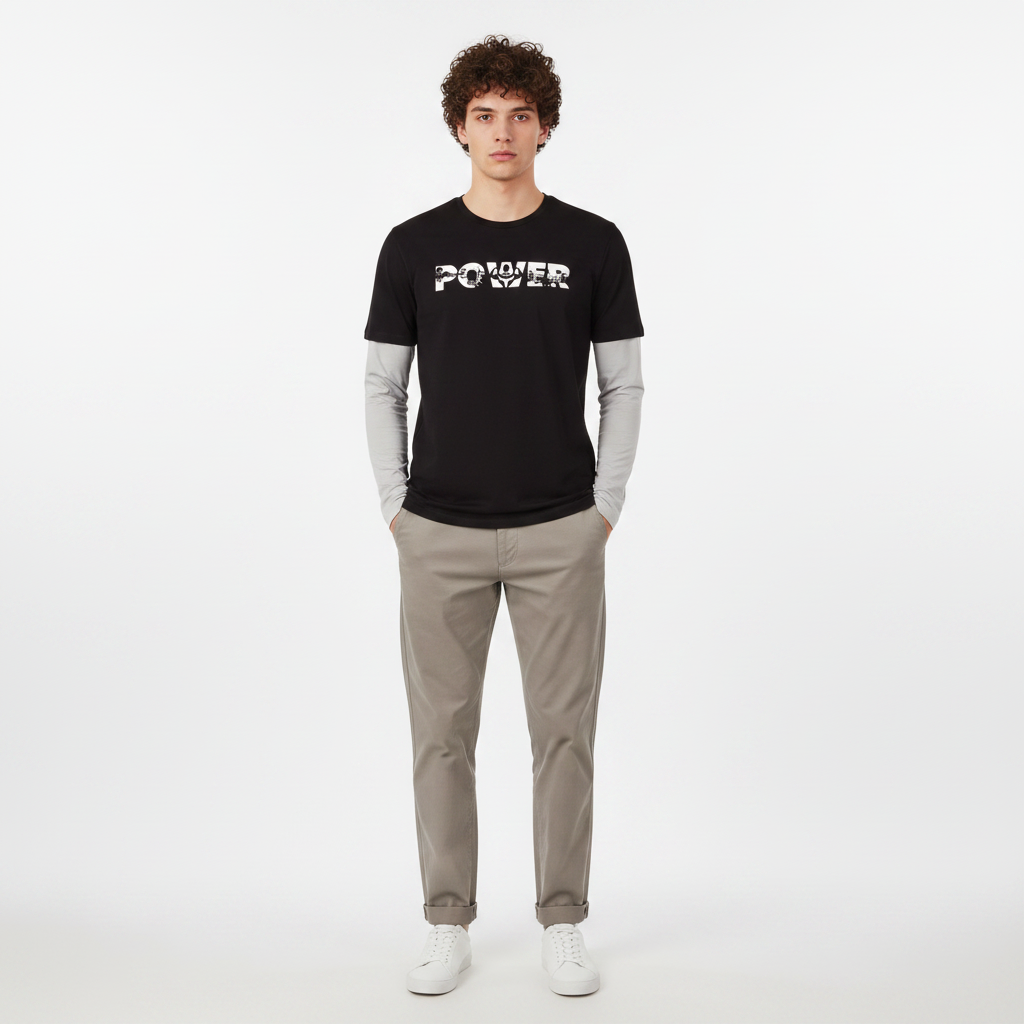 Men Gym T-Shirt Long Sleeve