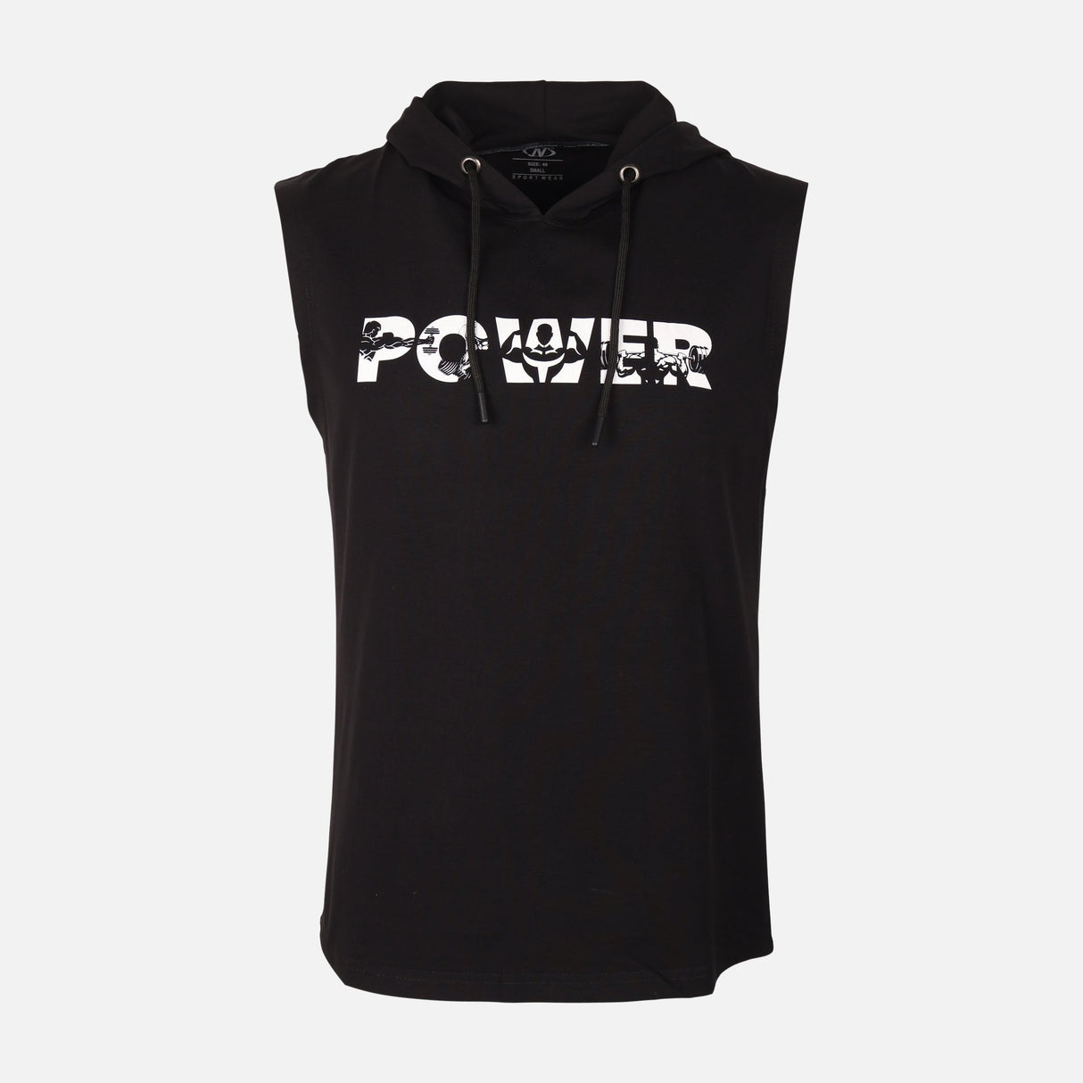Mens Gym Vest With Hood