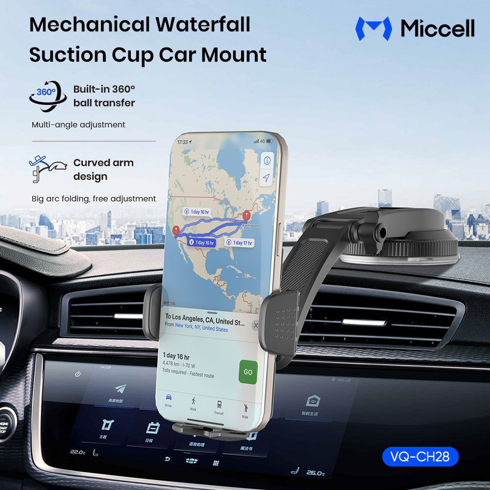 Universal Car Phone Holder – Suction Cup Adjustable