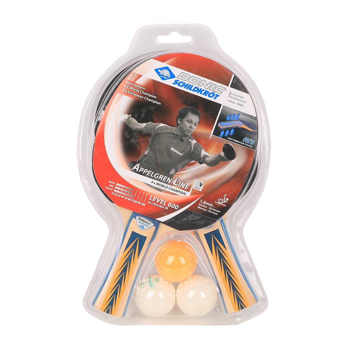 دونيك طقم مضارب تنس طاولة قطعتين