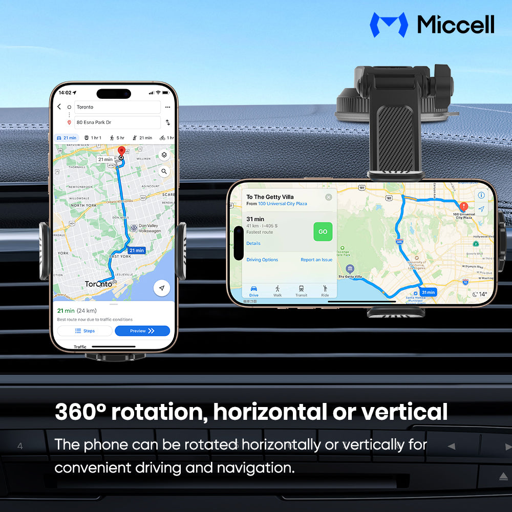Universal Car Phone Holder – Suction Cup Adjustable