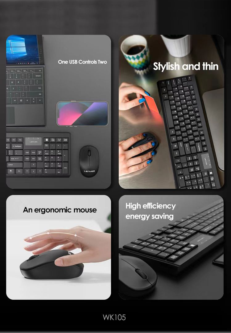 WIRELESS KEYBOARD+MOUSE