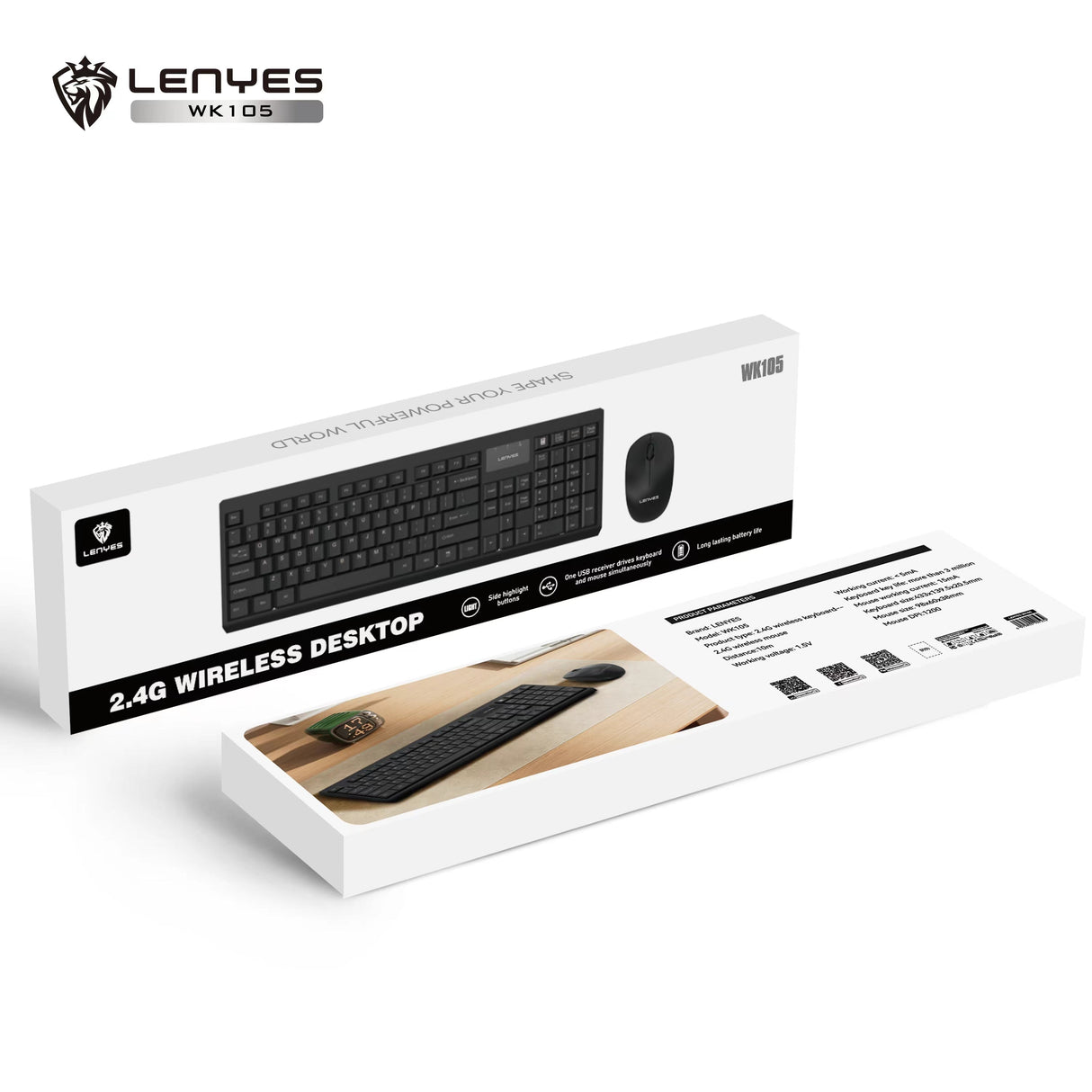 WIRELESS KEYBOARD+MOUSE