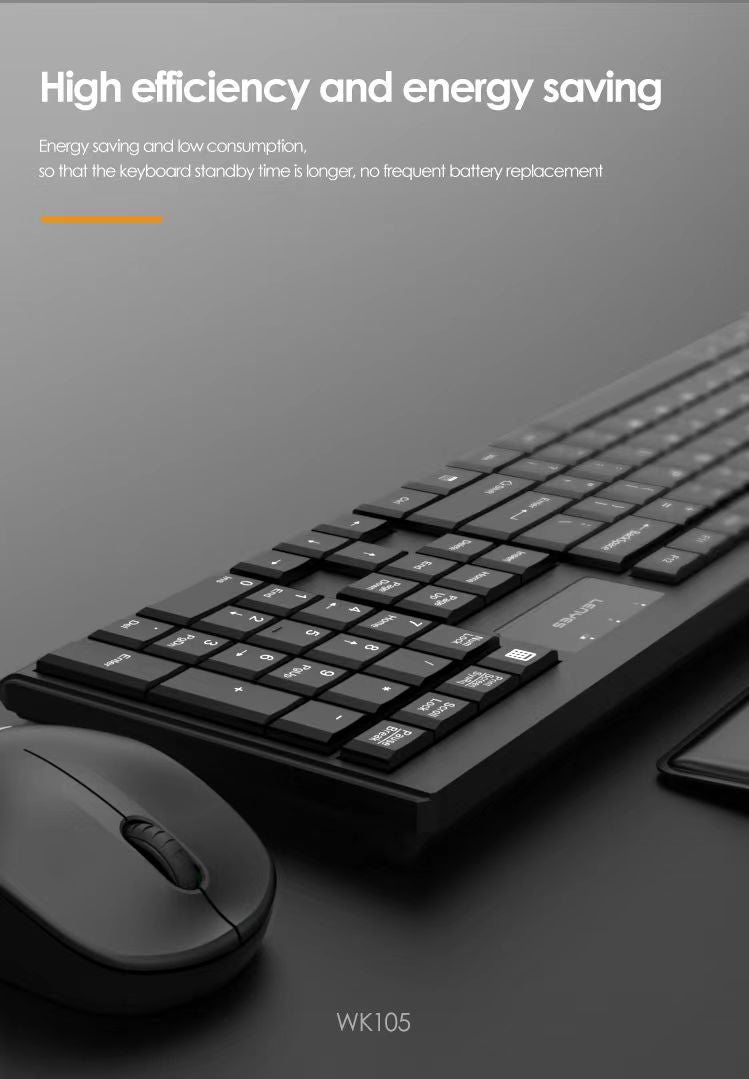 WIRELESS KEYBOARD+MOUSE