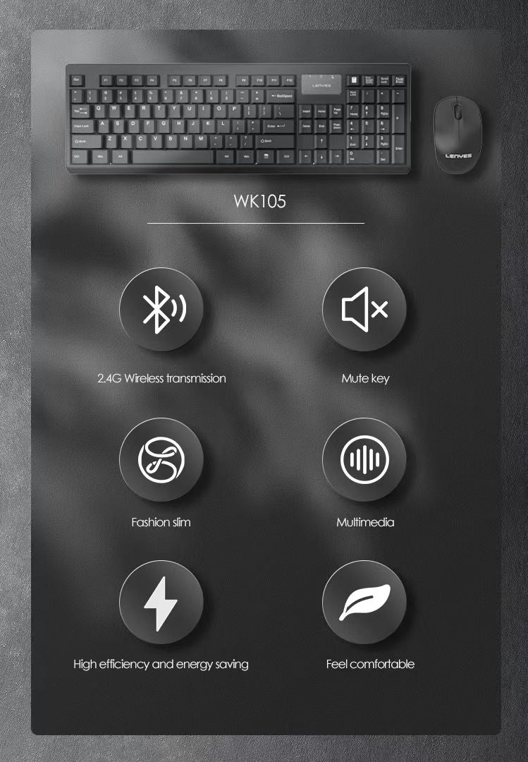 WIRELESS KEYBOARD+MOUSE