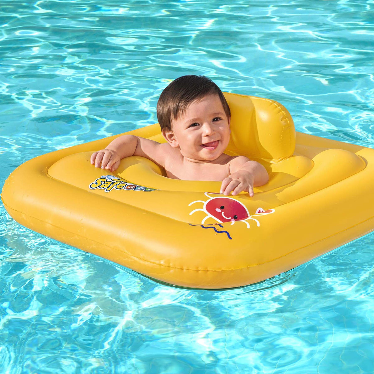 WONDERSPLASH SQUARE 3-RING BABY BOAT 76CMx76CM (1.2Y) 32050