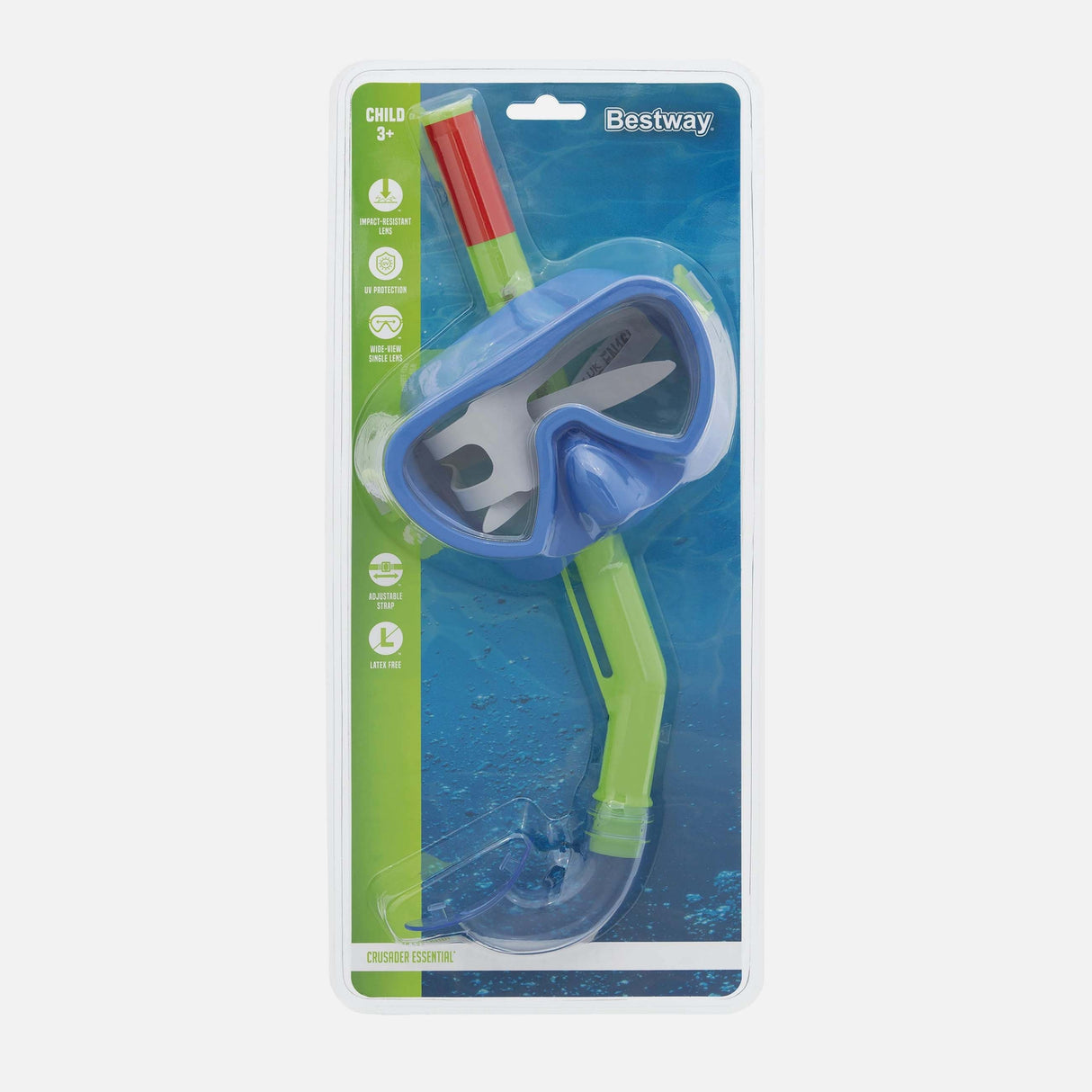 ESSENTIAL LIL GLIDER MASK & SNORKEL SET (+3 Y) 24038