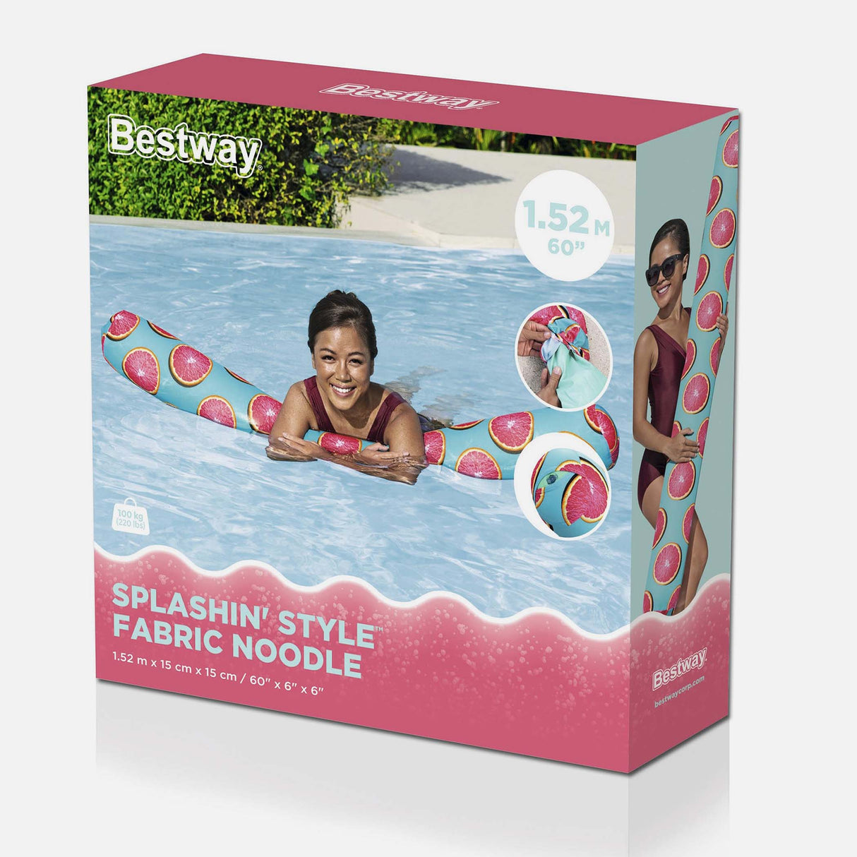 SPLASHIN STYLE FABRIC NOODLE 1.52Mx15CMx15CM