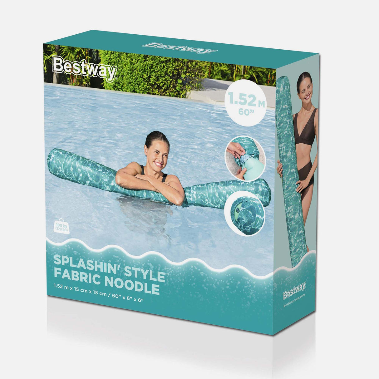 SPLASHIN STYLE FABRIC NOODLE 1.52Mx15CMx15CM