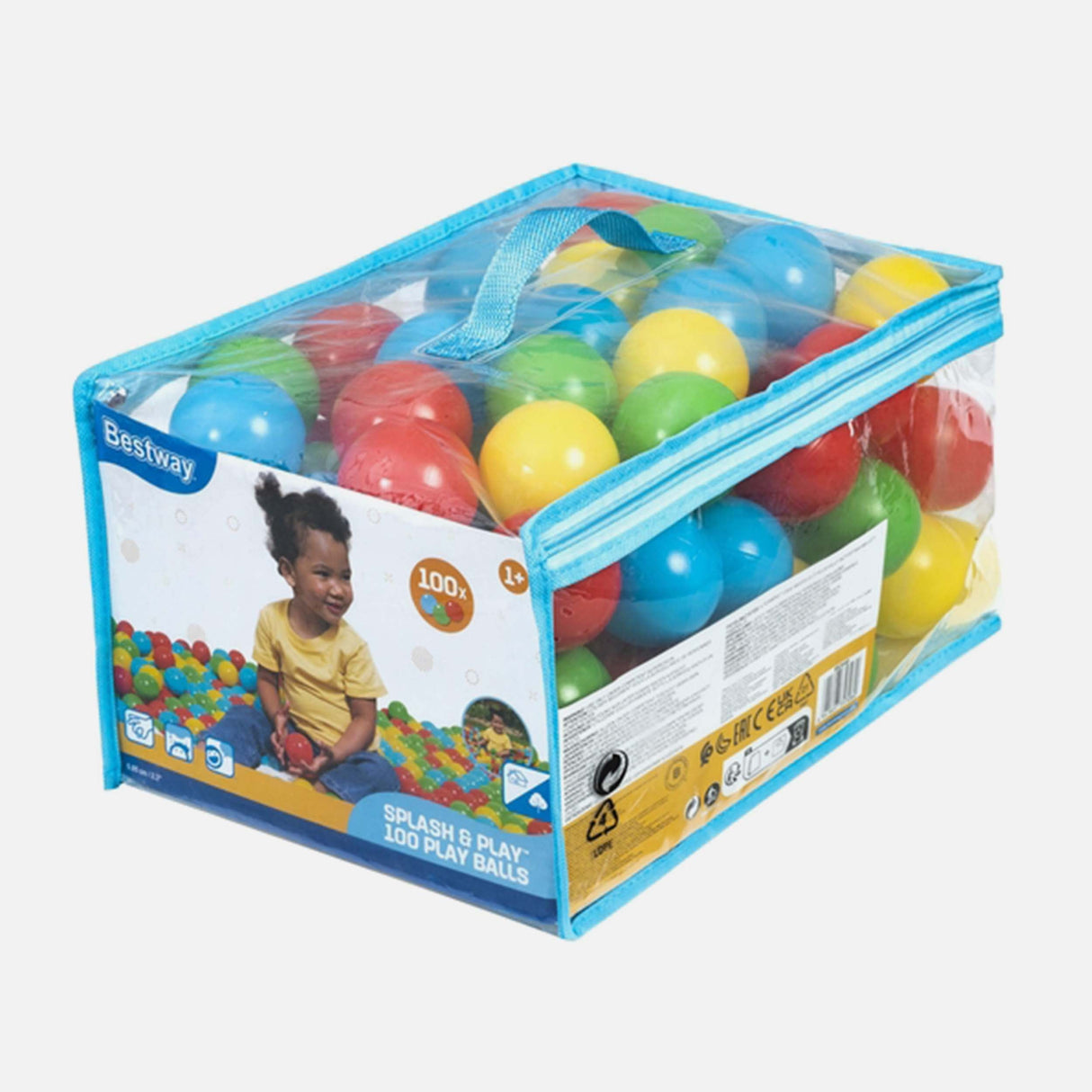 SPLASH & PLAY 100 PLAY BALLS (91CMXH20CM)