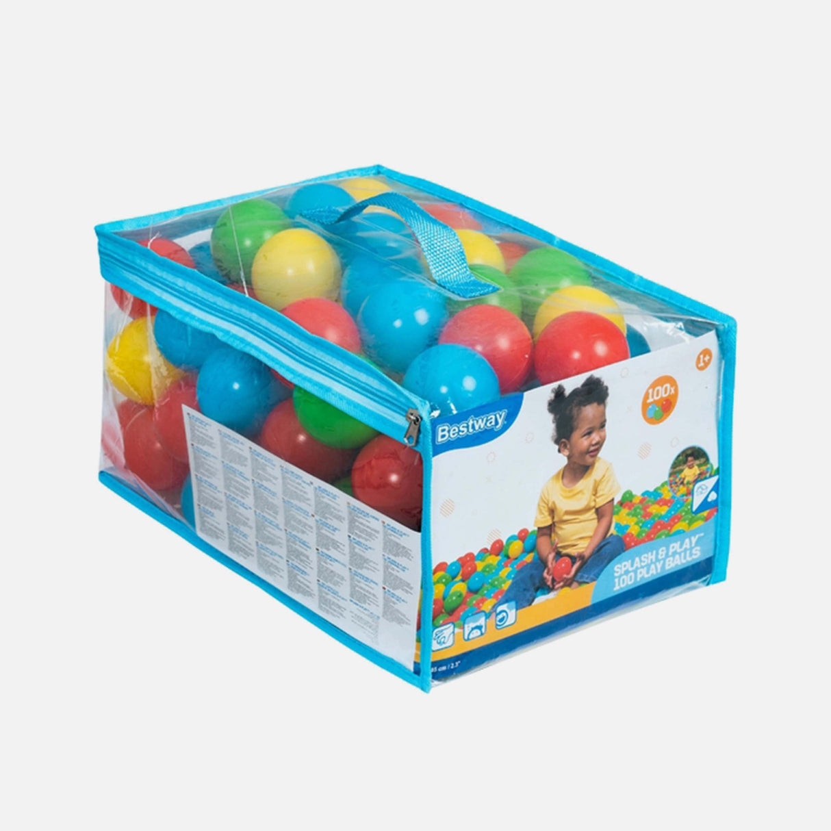 SPLASH & PLAY 100 PLAY BALLS (91CMXH20CM)