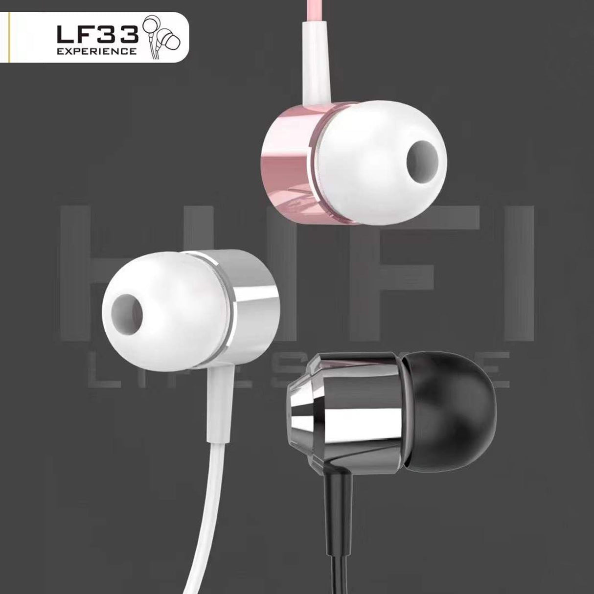 WIRED EARPHONES 1.2M 3.5
