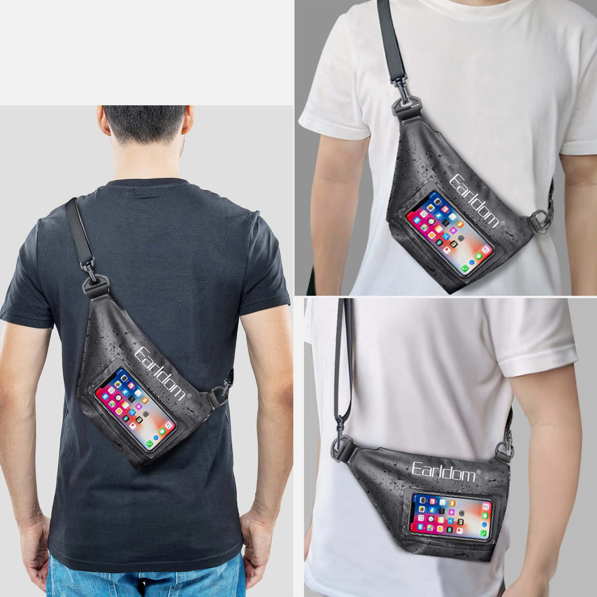 EARLDOM WATERPROOF CROSSBODY BAG