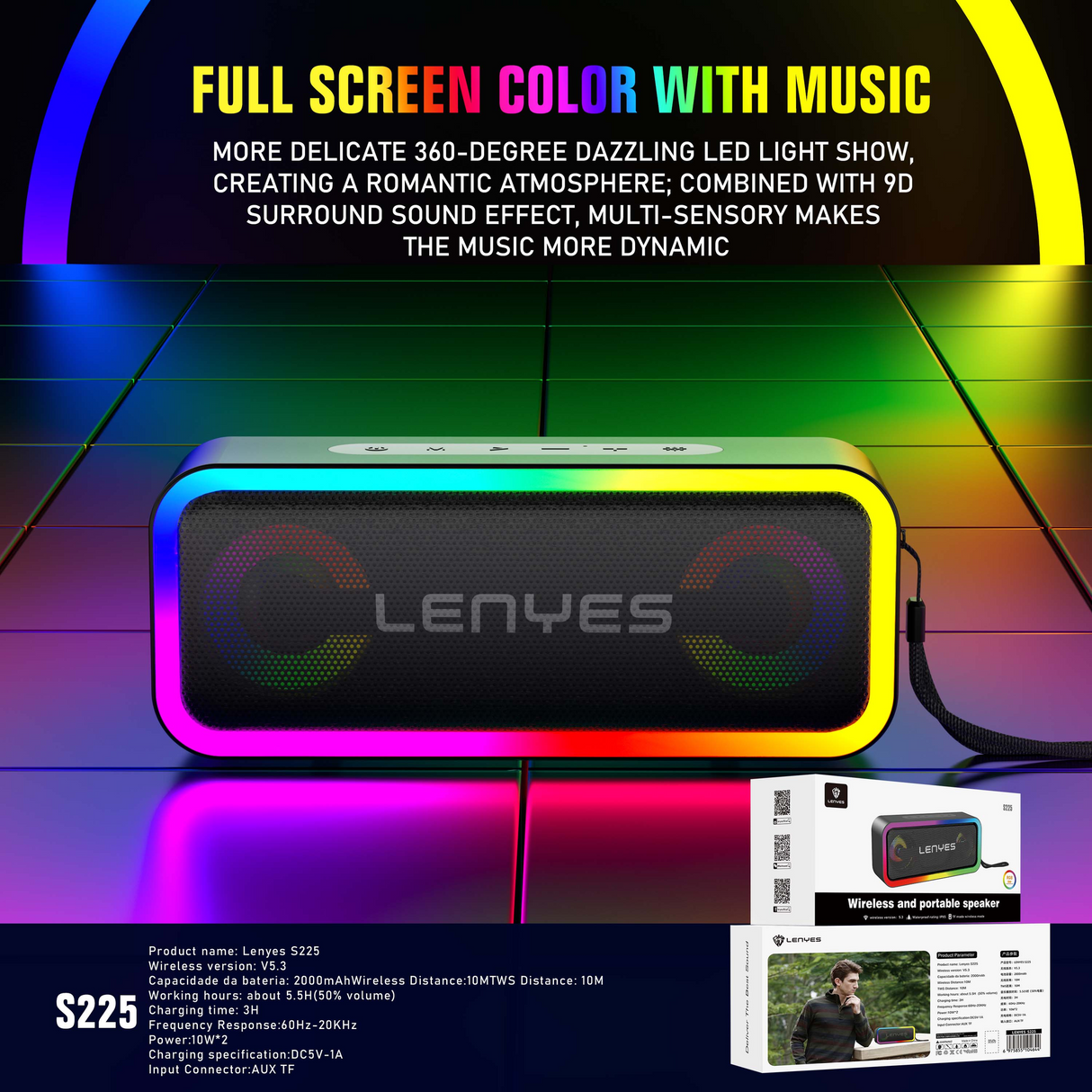 WATERPROOF BLUETOOTH SPEAKER