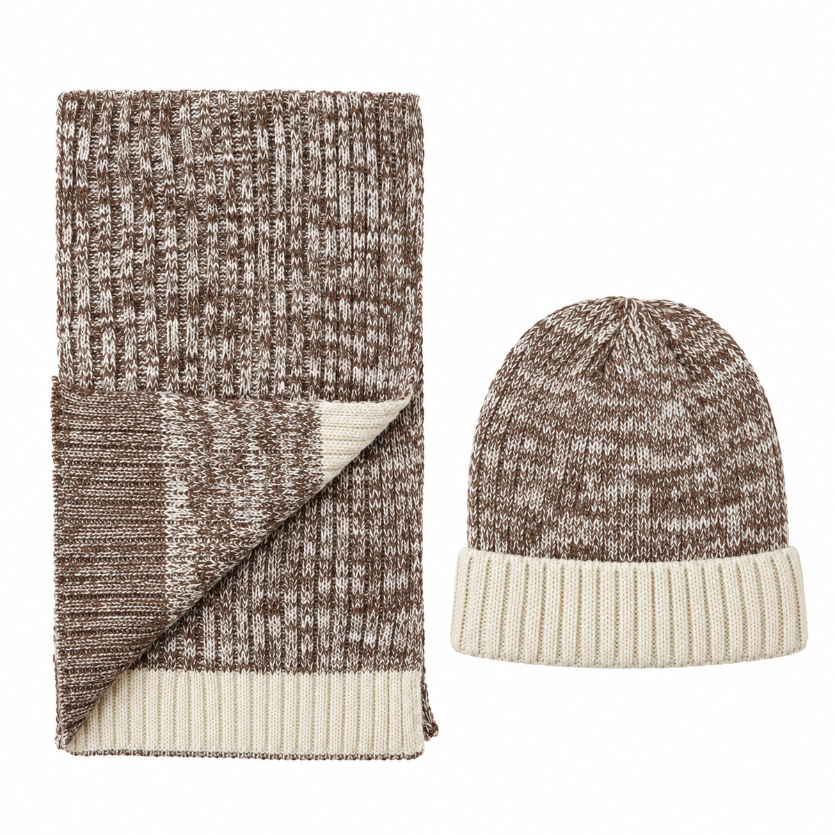 Men Cap and Scarf Set