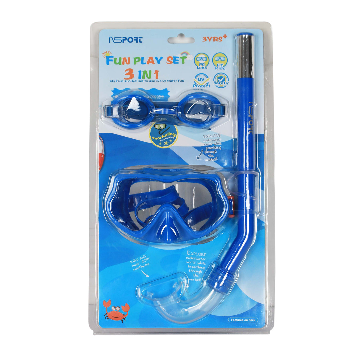 SWIMMING COMPO SET (SIZE +3Y )