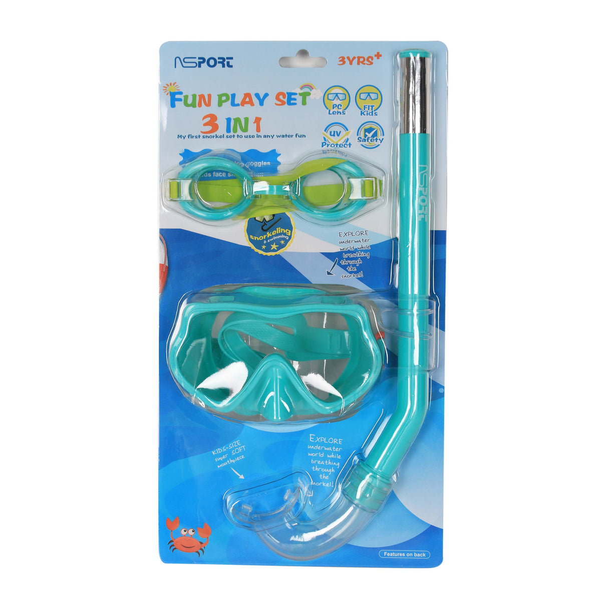SWIMMING COMPO SET (SIZE +3Y )
