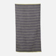 CHECKED STRIPE  GSM450 TERRY BATH TOWEL