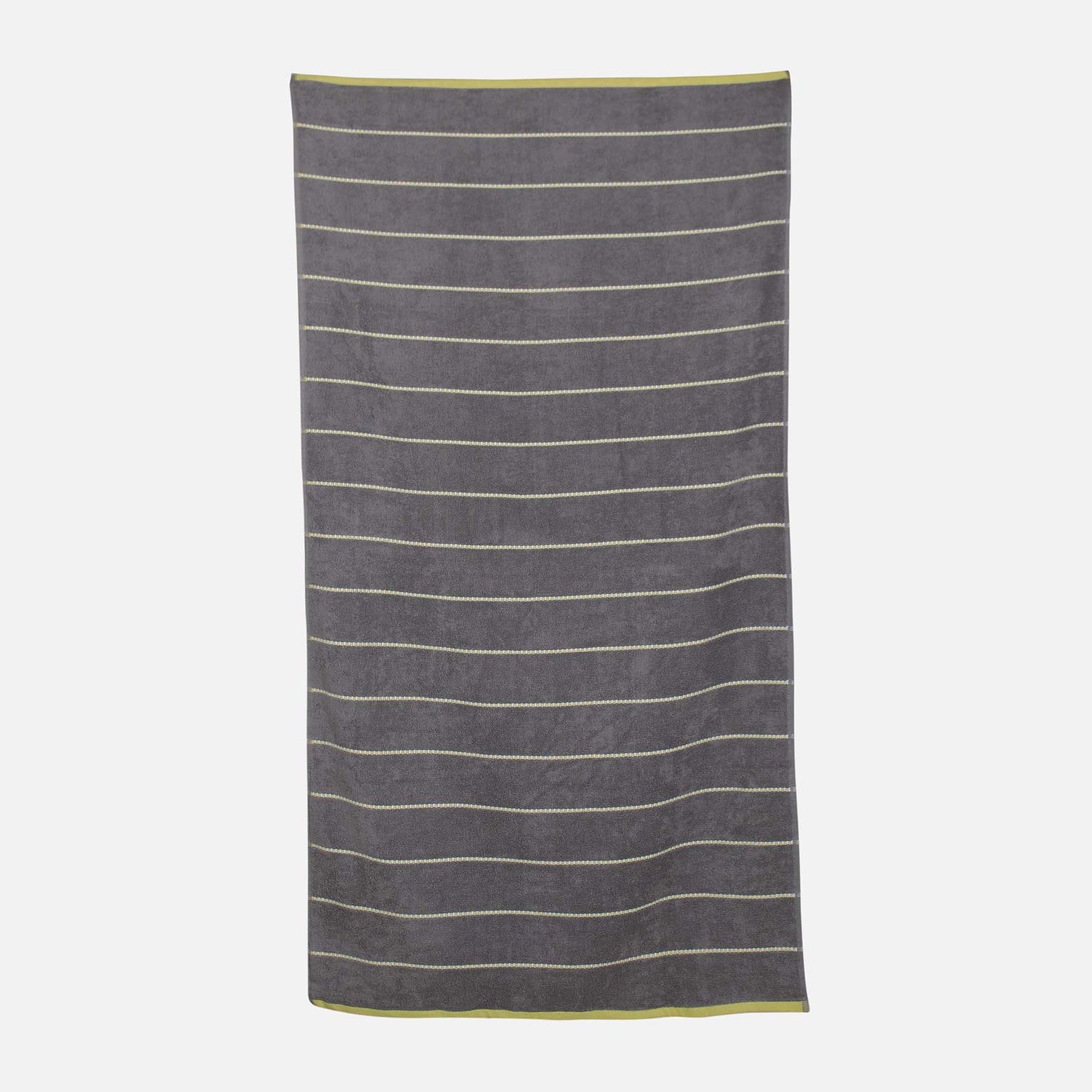 CHECKED STRIPE  GSM450 TERRY BATH TOWEL