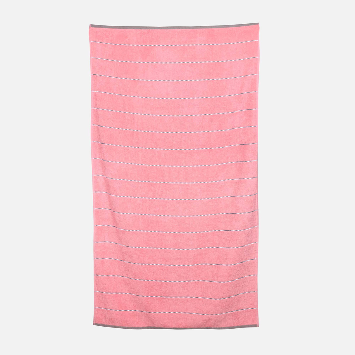 CHECKED STRIPE  GSM450 TERRY BATH TOWEL