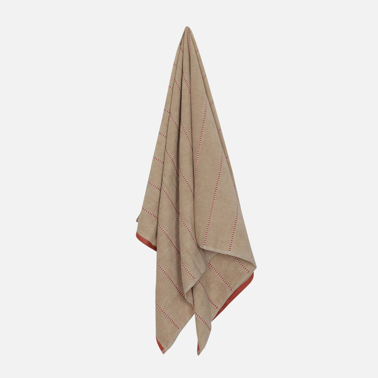 CHECKED STRIPE  GSM450 TERRY BATH TOWEL