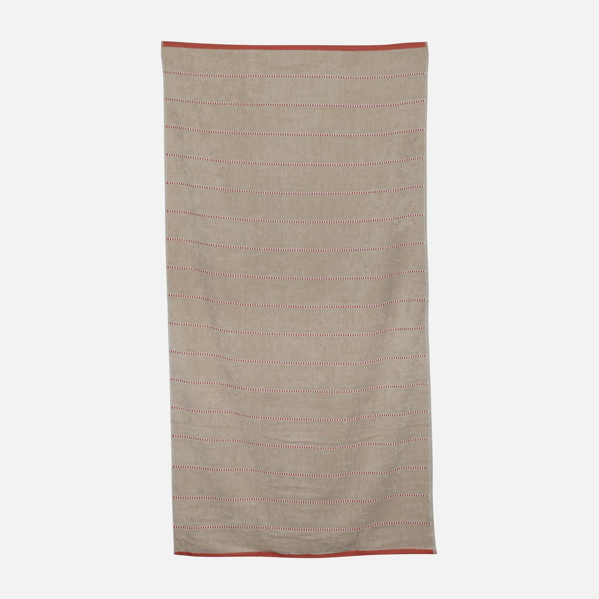 CHECKED STRIPE  GSM450 TERRY BATH TOWEL