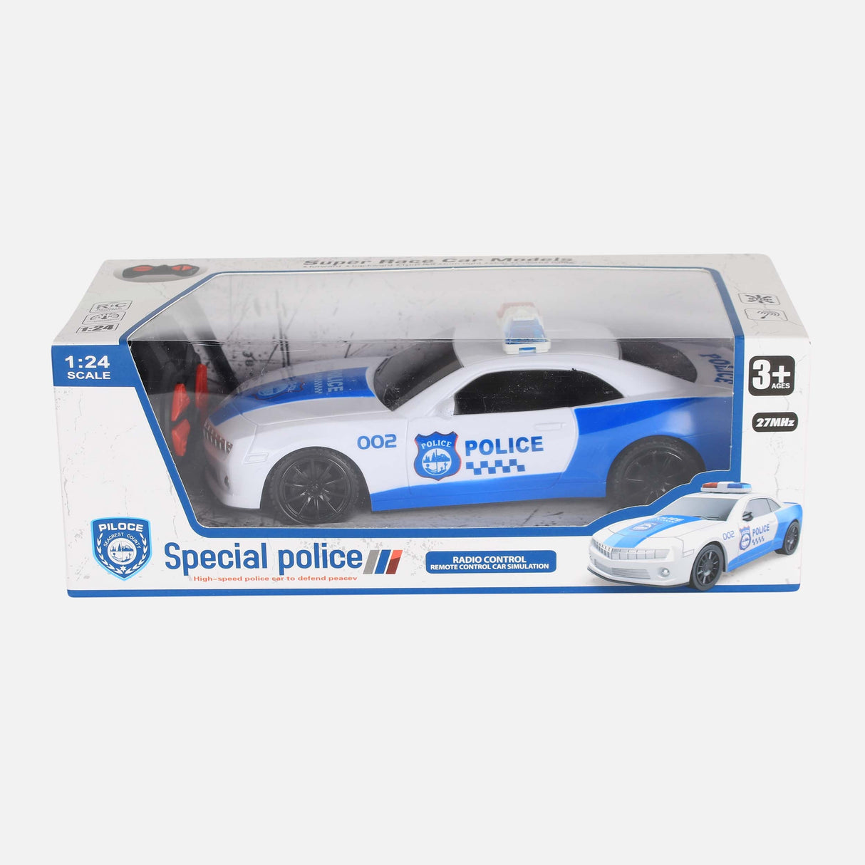 WAY REMOTE CONTROL POLICE CAR