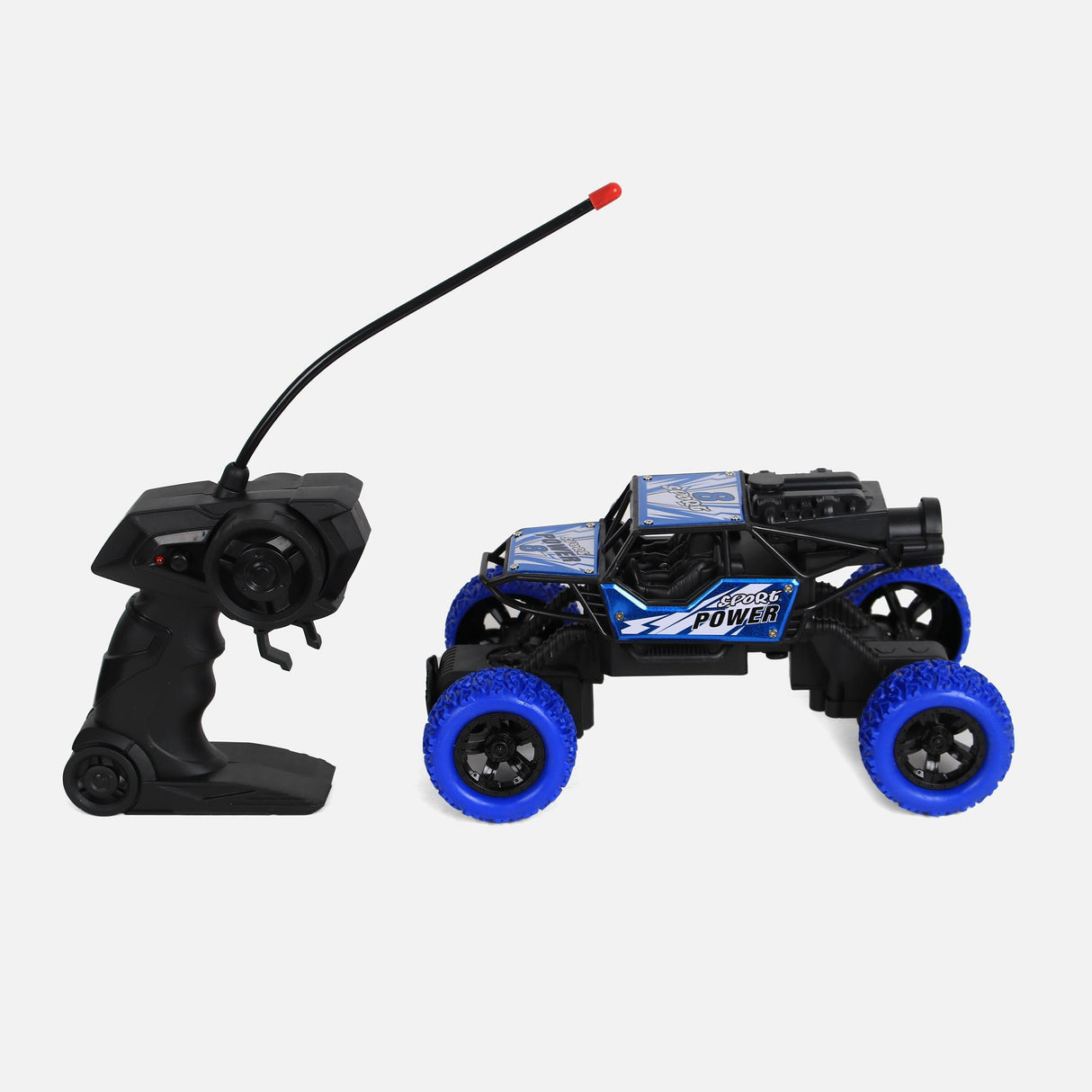 CLIMBING CAR WITH REMOTE CONTROL W/SPRAY AND LIGHT W/USB