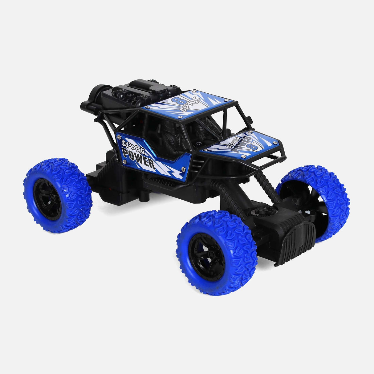 CLIMBING CAR WITH REMOTE CONTROL W/SPRAY AND LIGHT W/USB