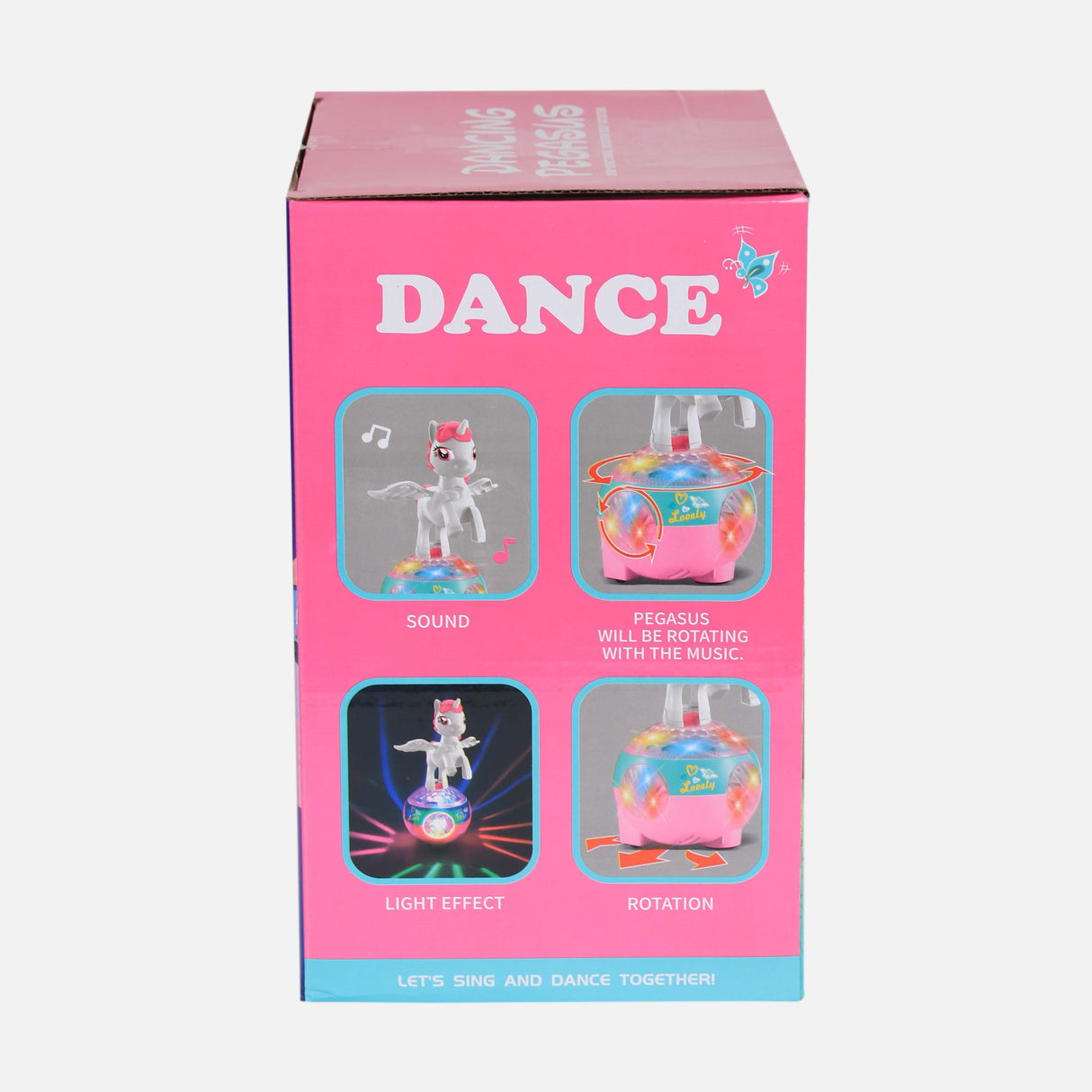 BATTERY DANCE HORSE WITH LIGHT