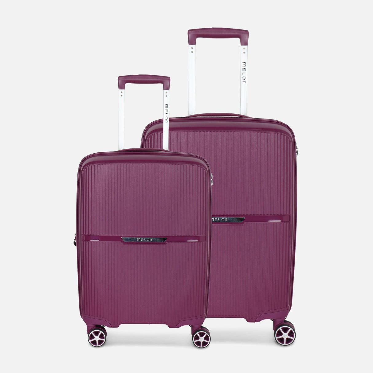 HARD CASE LUGGAGE 2 PSC SET TSA LOCK (20-28)