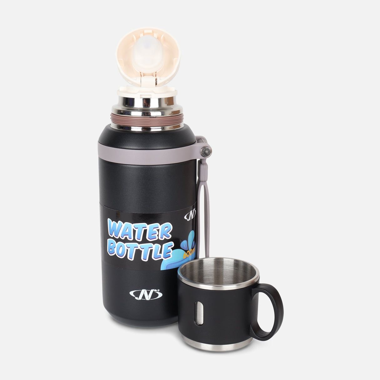 STAINLESS STEEL WATER BOTTLE (600 ML)