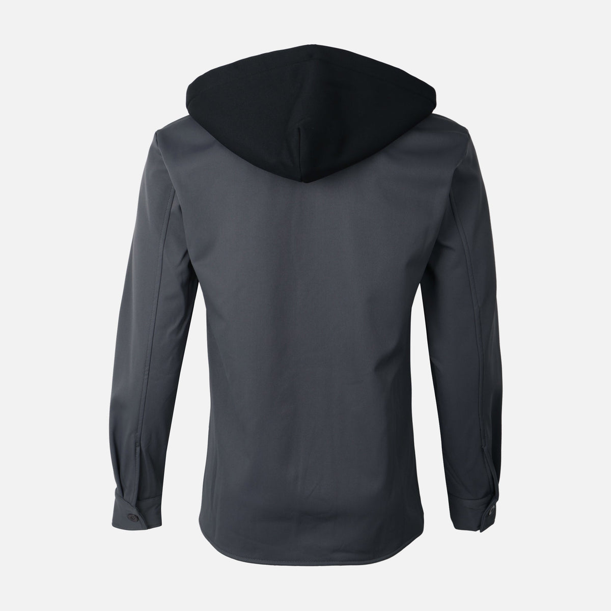MEN LONG SLEEVE SHIRT WITH HOOD
