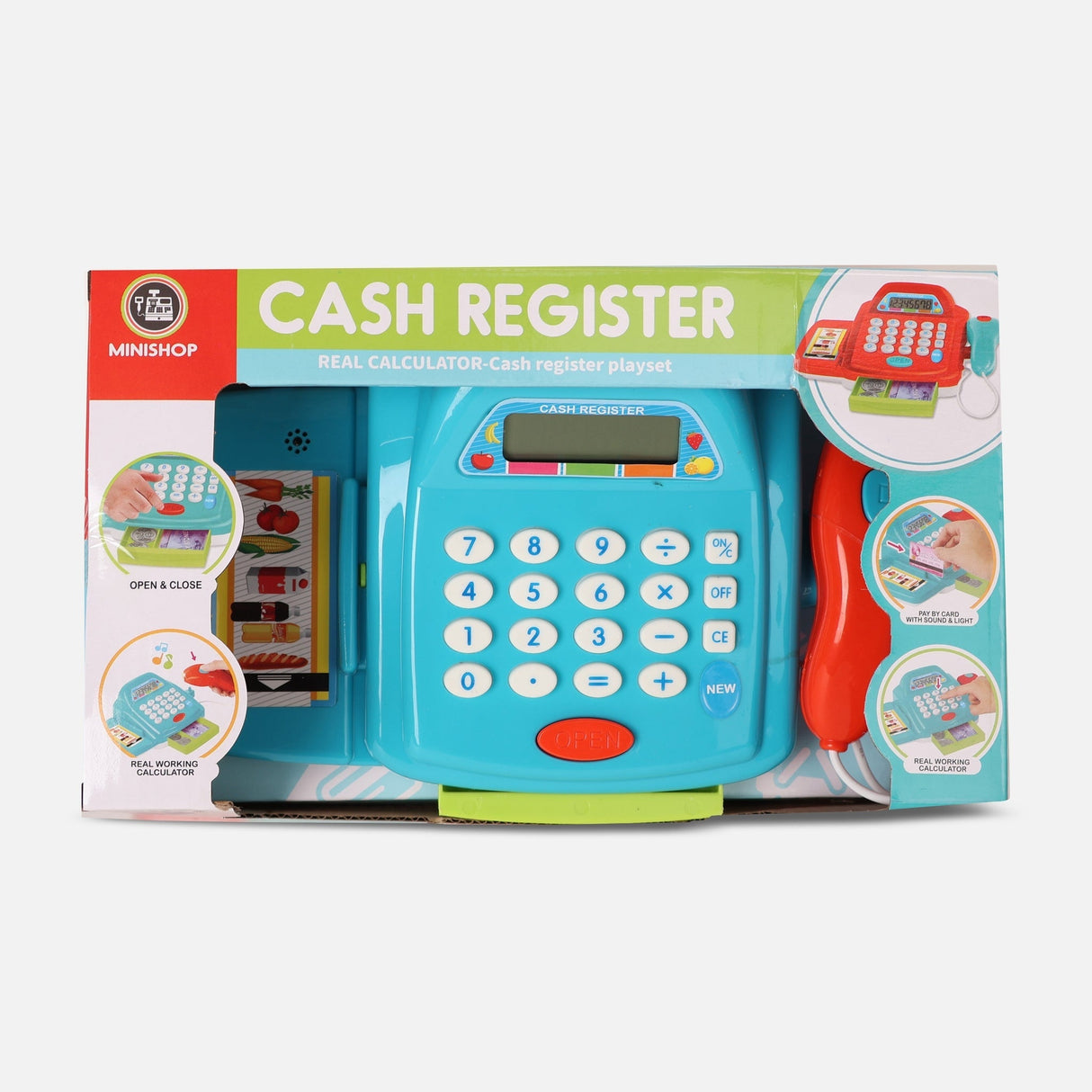 Cash Register With Light And Sound