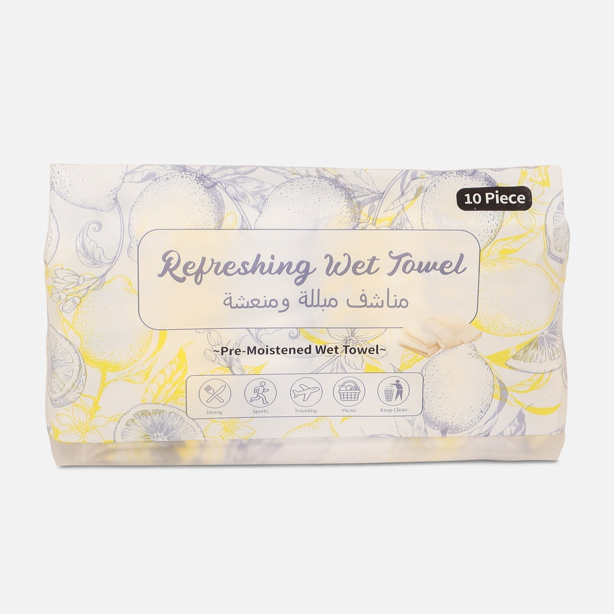Refreshing Wet Towel Pack 10 Pieces