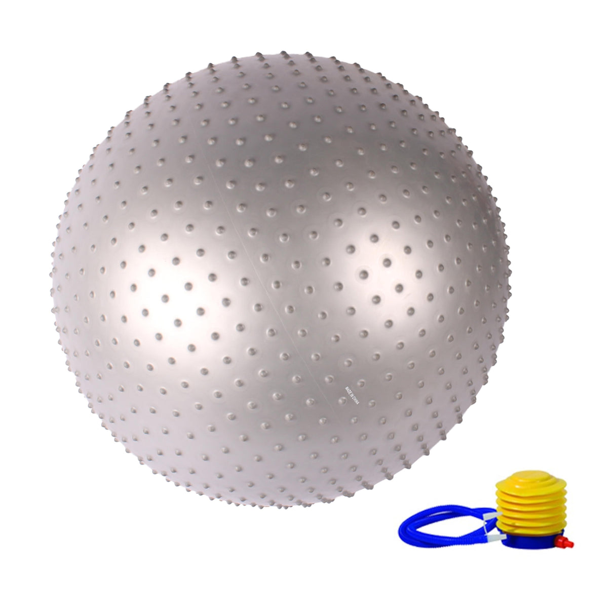 MASSAGE GYM BALL WITH FOOT PUMP QJ-BALL002 65CM-GREY