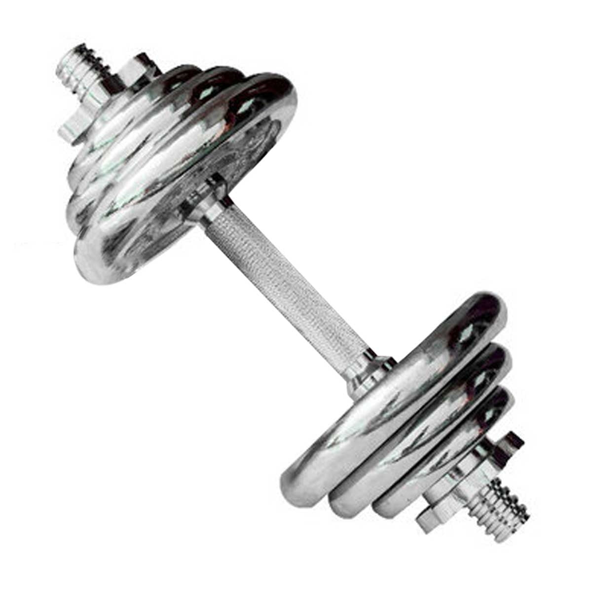 CHROME DUMBBELL 1 PIECE QJ-DS023 (10KG)