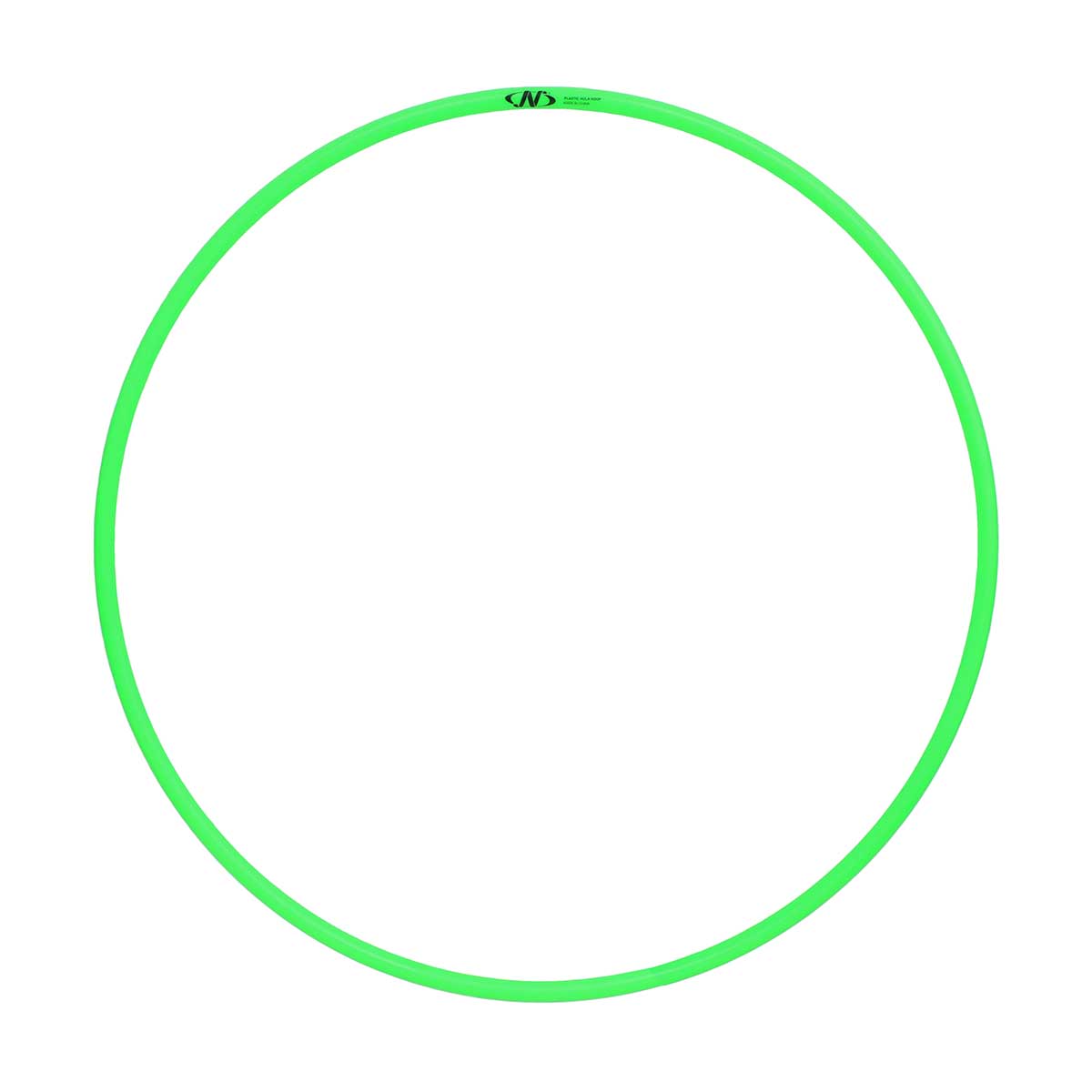 PLASTIC HULA HOOP GREEN (75CM)