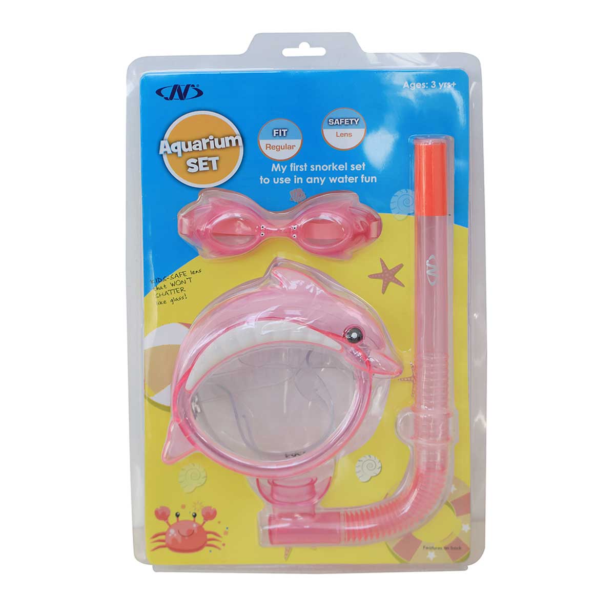 SWIMMING COMPO SET MSG20021 PINK (SIZE+3) (2020)