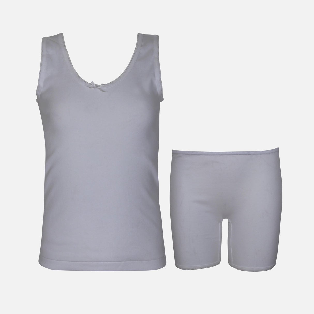 GIRLS UNDERWEAR VEST & SHORT 2 PIECES SET