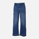LADIES WIDE LEG JEANS