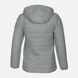 LADIES BASIC PUFFER JACKET WITH HOOD